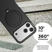 Black &mdash; iPhone 18 Pro Max Low-Pro MagSafe Case image number 3